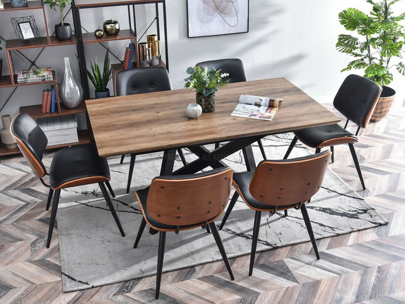 Scaun Grimo (nuc + negru)