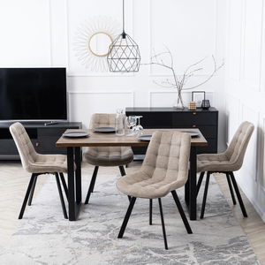 Jedálenská stolička Roprodocun 2 (béžová) 