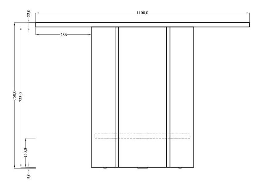 Jedálenský stôl Hermionne (pre 4 osoby) (dub lindberg)