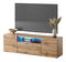 Tv szekrény/asztal Boss (világítással) (wotan tölgy)