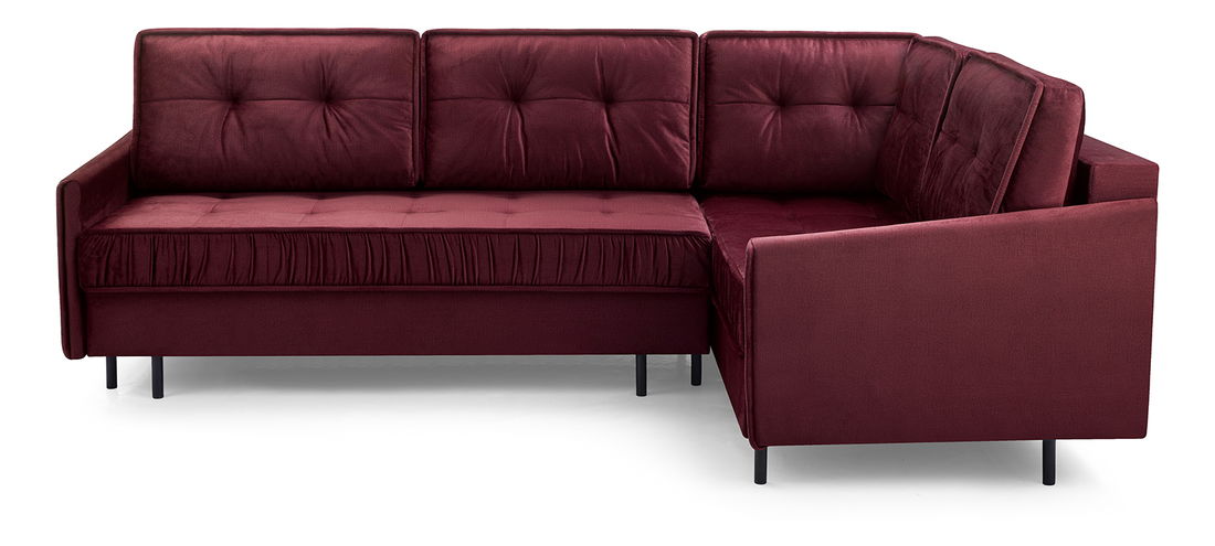 Sarokkanapé Aliran (bordeaux) (J)