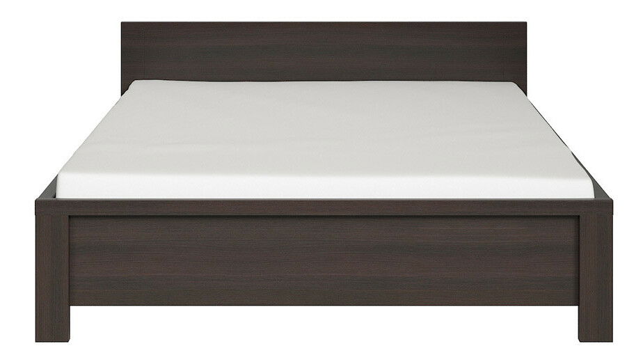 Manželská posteľ 140 cm BRW Kaspian LOZ/140 (wenge)