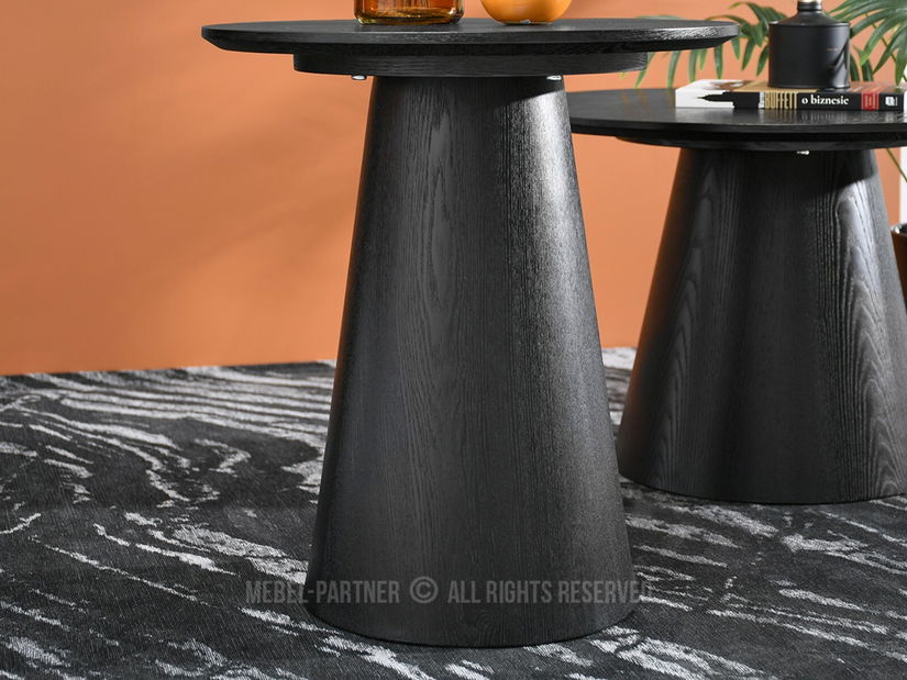 Stolić za kavu Otava 45 (crno drvo + crna)