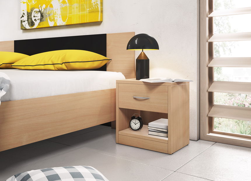 Éjjeliszekrény Nanci 1S (bükk)