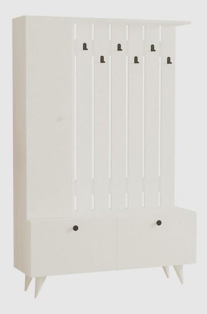 Set za predsoblje Ladonne (bijela)