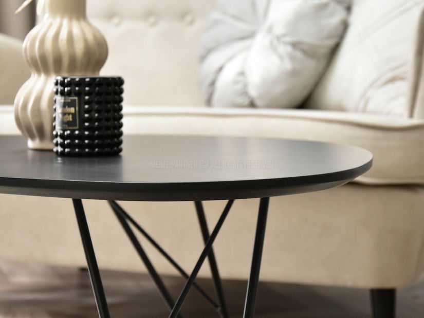 Măsuță de cafea Rave Xl (negru)