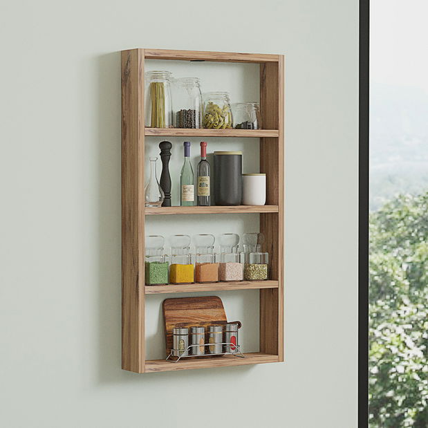 Fali polc Quando (atlanti fenyő)