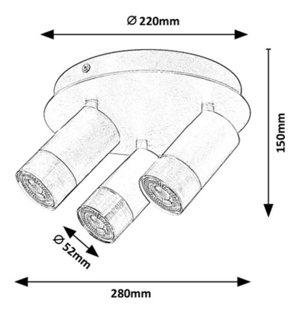 Nástenné svietidlo Ekanit 5071 (čierna matná + strieborná)