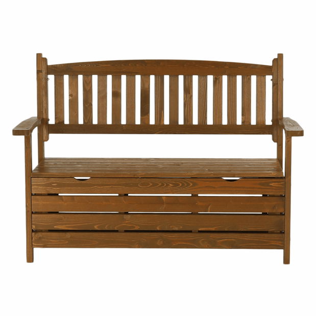 Vrtna klupica 124 cm Dina (smeđa)