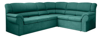 Rohová sedačka Kenfast (smaragdová) (P)