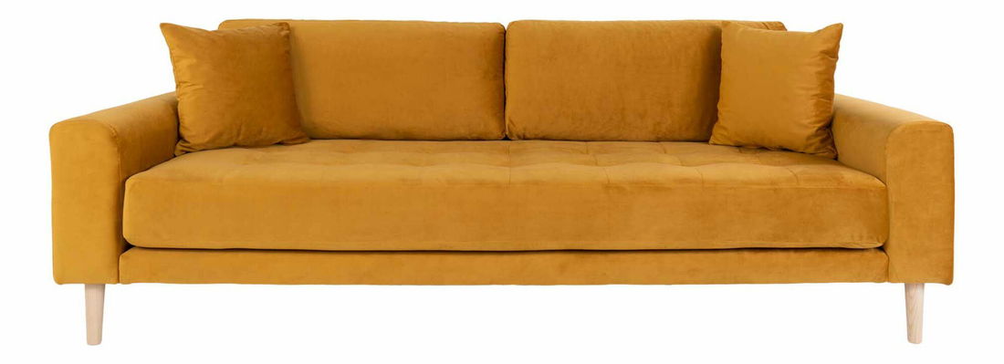 Pohovka trojsedačka Lvaveriaora 3 (horčicová)