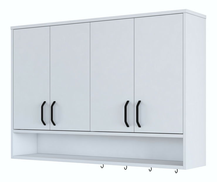 Kuchynská horná skrinka Jeano (biela)