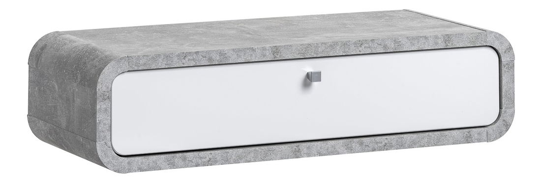 Fésülkődőasztal Waneta 03 typ 03 (atelier + magasfényű fehér)