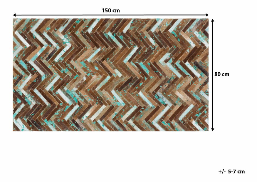 Covor 150 cm Alasa (maro auriu)