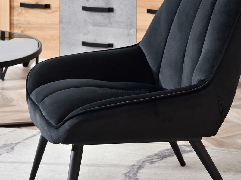 Kreslo Zolta (čierna)