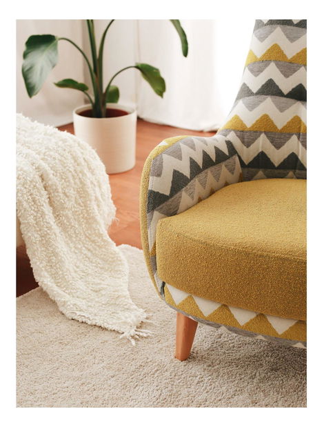 Fotel Aztekatto (többszínű + dió)