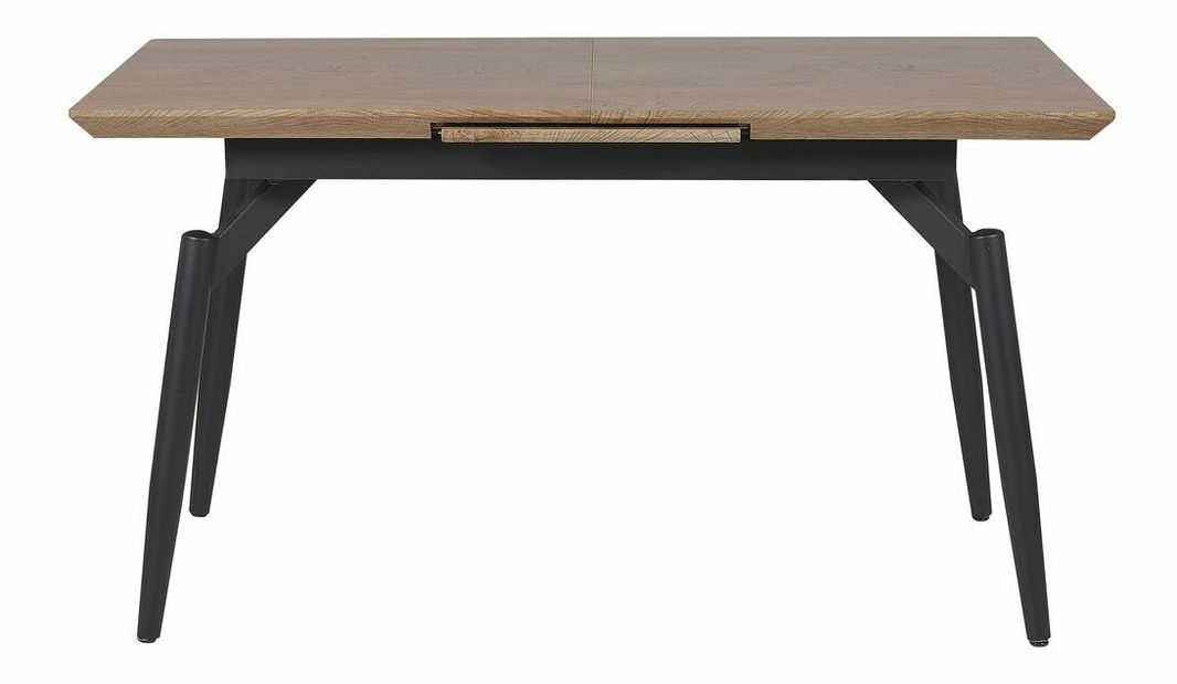 Jedálenský stôl BARASSA (tmavé drevo) (pre 6 osôb)