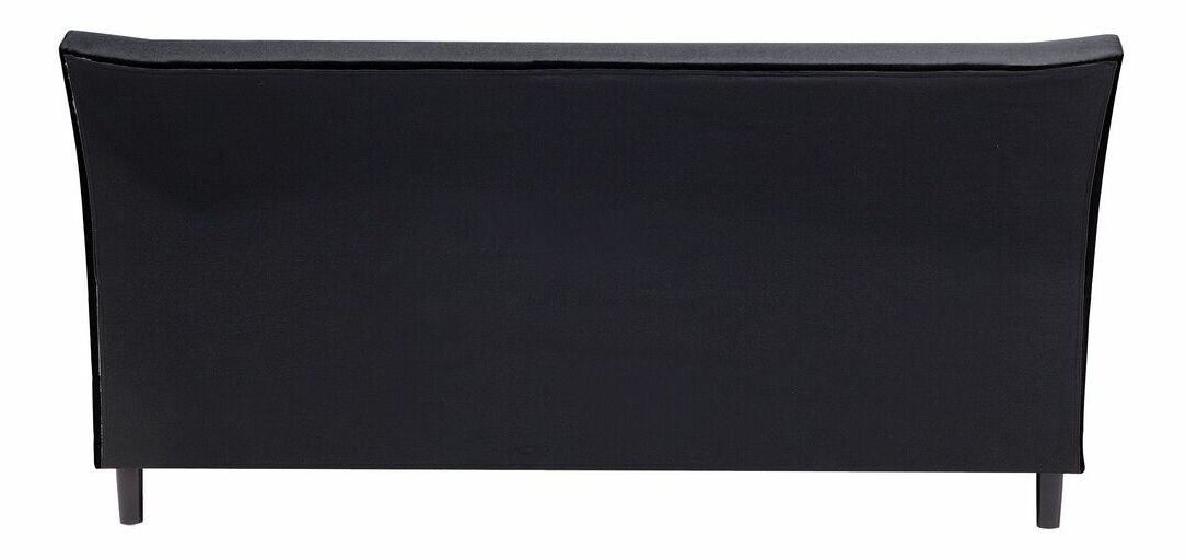 Franciaágy 180 cm SANTORI (ágyráccsal) (sötétszürke)