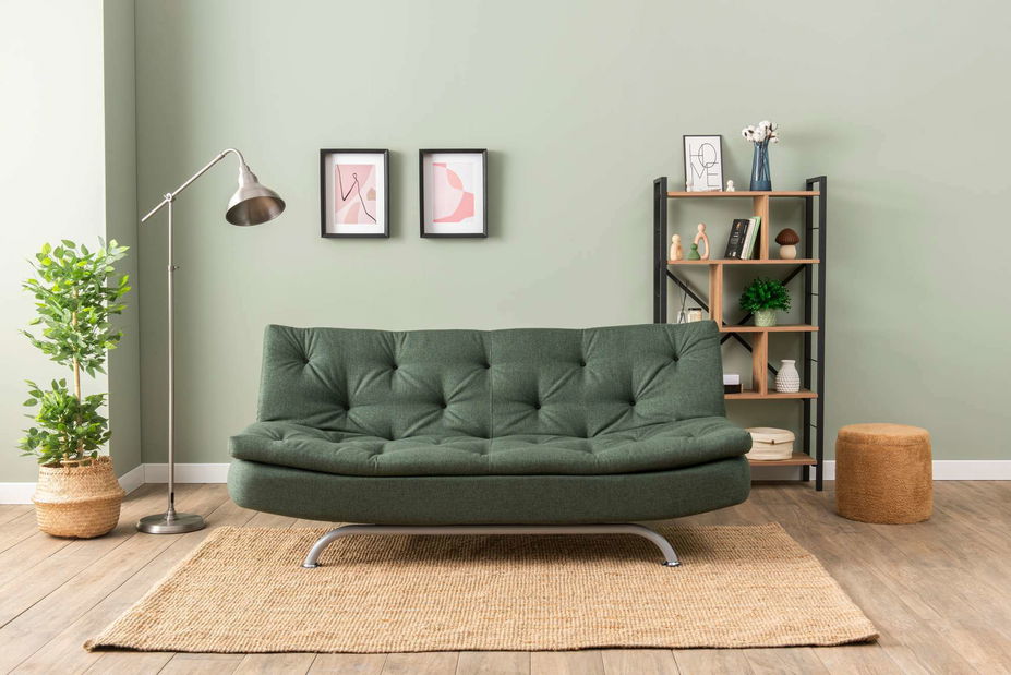 Rozkladacia pohovka Rivolo (zelená)