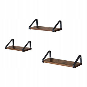Set 3 buc rafturi Limsa (negru + maro)
