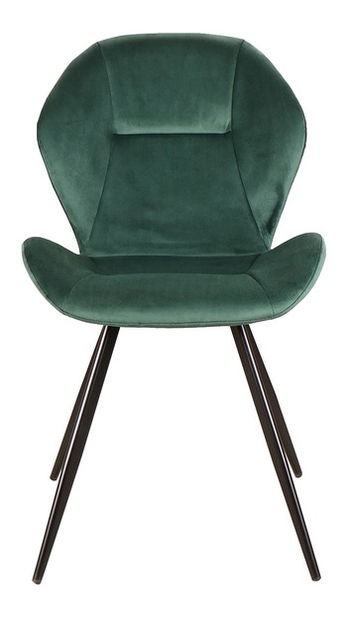 Jedálenská stolička Glinda (zelená + čierna)