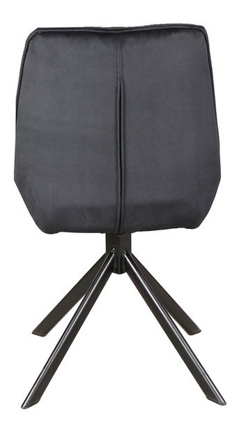 Jedálenská stolička Becki (čierna + čierna)
