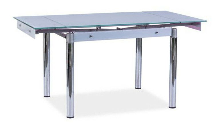 Masă de sufragerie GD 093 (alb) (pentru 4 până la 6 persoane)