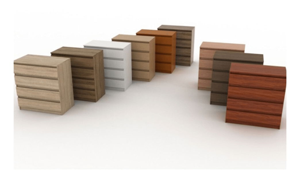 Komoda Hannah New 04 (biela)