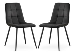 Set 2 ks jedálenských stoličiek Nairobi (čierna)