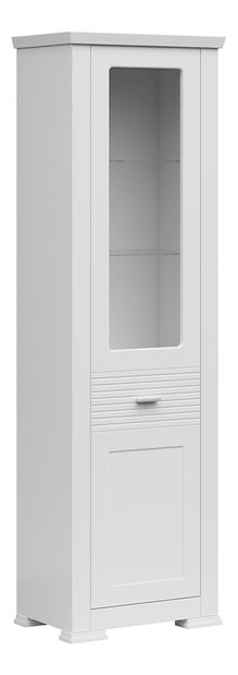 Vitrína Aryness 1W (biela)