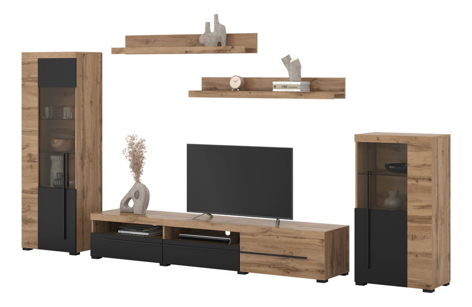 Mobilier living Rogalo 11 (Stejar wotan)
