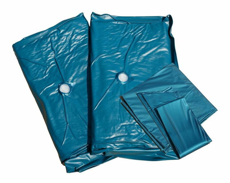 Saltea pentru pat cu apă 200 x 180 cm Currie (alb)