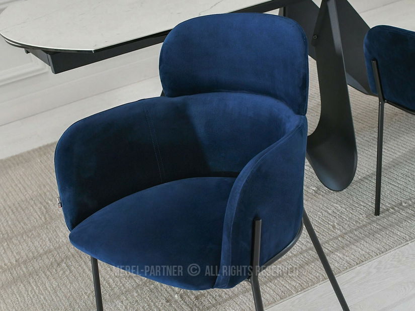 Stolica Baggie K (mornarsko plava + crna)