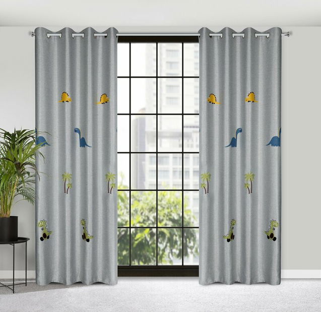 Zavjesa 140x250 cm Dinos (srebrna)