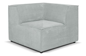 Modul canapea(piesă de colț) Cuboid (gri)