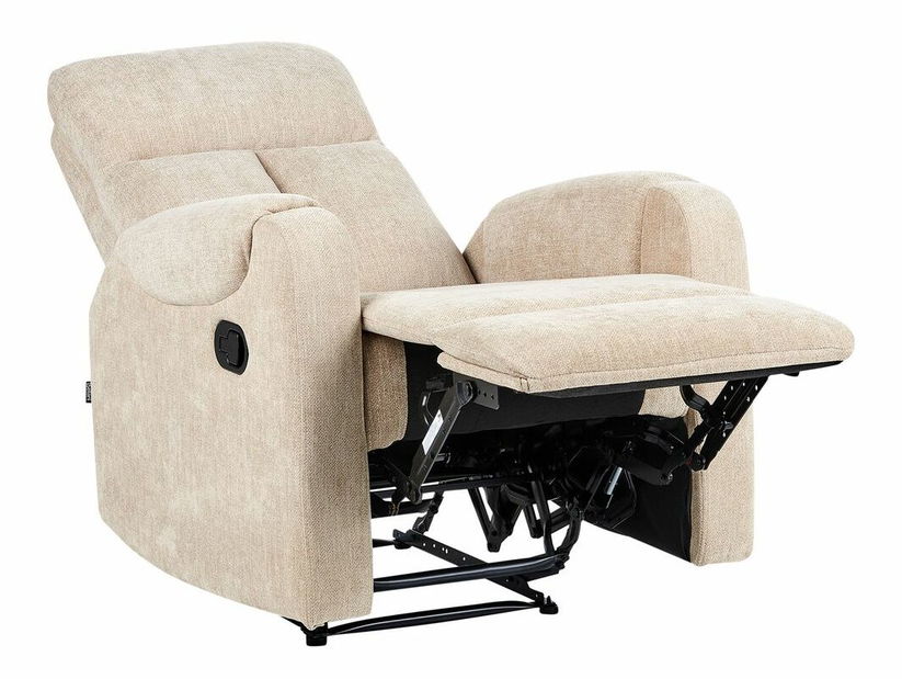 Relax fotel Seabert (bézs) (LED világítással)