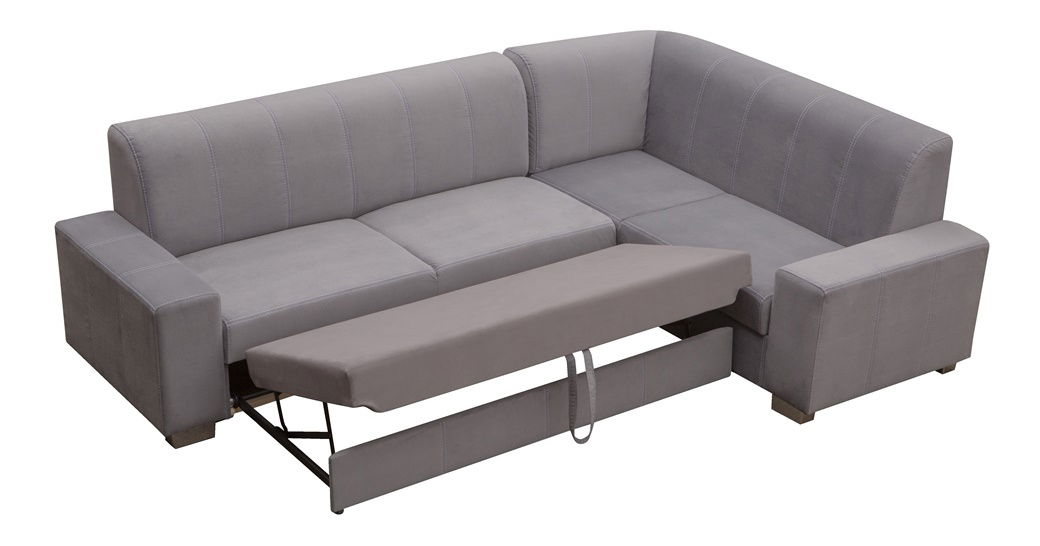 Sarokkanapé Mckenzie (világosszürke) (B)