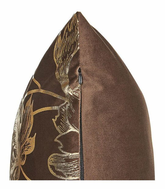 Set 2 buc perne decorative 45 x 45 cm Daffo (maro)