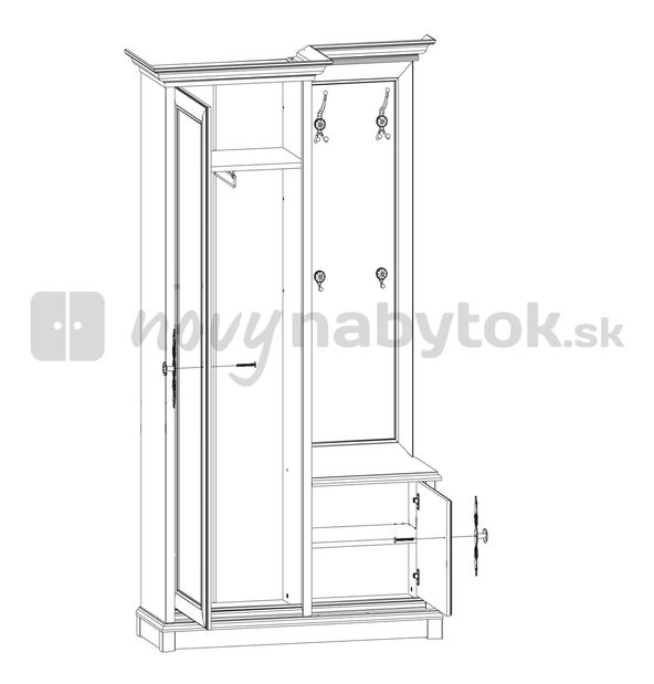 Set cuier Kendal EPPK 110 (Castan)