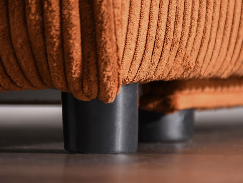 Pohovka dvojsedačka Nazismo (čierna)