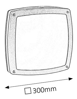 Vonkajšie svietidlo Saba 8187 (čierna)