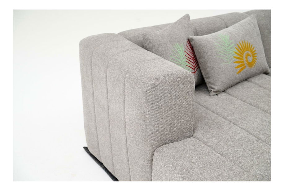 Sarokkanapé Beyzometta (B) (világosszürke)