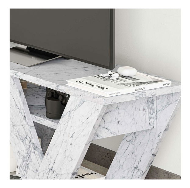 TV asztal Parvati (carrarai márvány)
