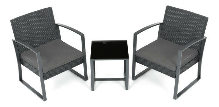 Záhradná zostava Hylio (sivá)