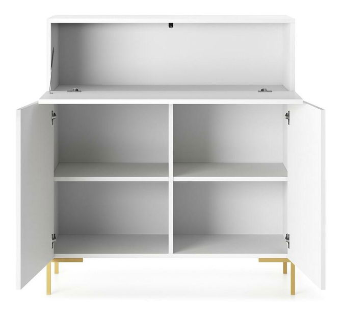 Skrinka Lamellito L2 (biela + zlatá)