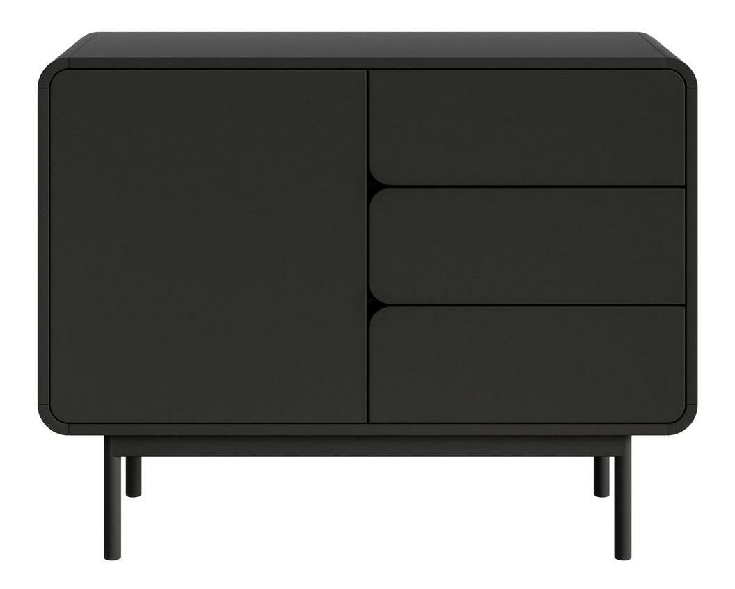 Komód Orro O3 (fekete)