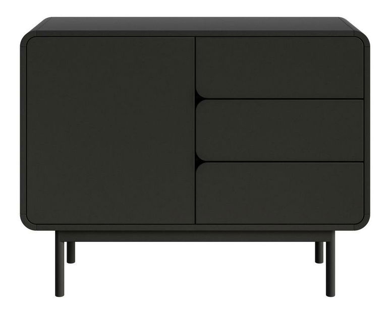Comodă Orro O3 (negru)