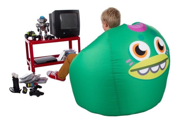 Sedací vak Monsty (zelená)