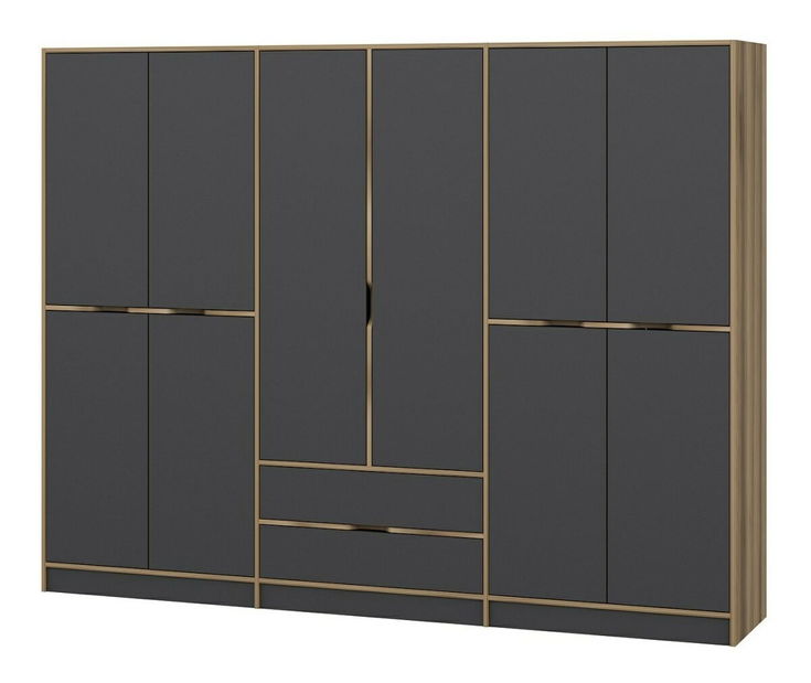 Dulap de haine Erich (Antracit)