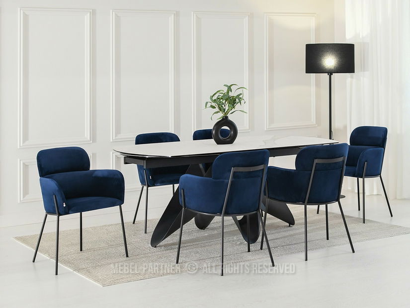 Stolica Baggie K (mornarsko plava + crna)